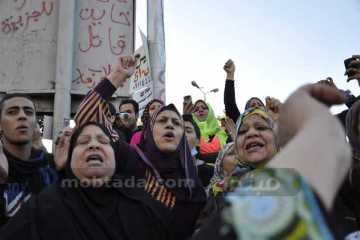  وقفة مؤيدى السيسى بالهرم