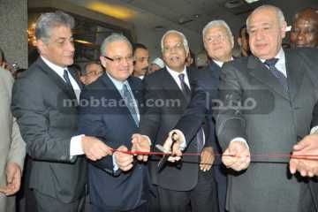  وزير الاتصالات يفتتح معرض كايرو اى سي تى بقاعة المؤتمرات