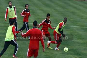 تدريب الاهلى استعدادا لمونديال المغرب