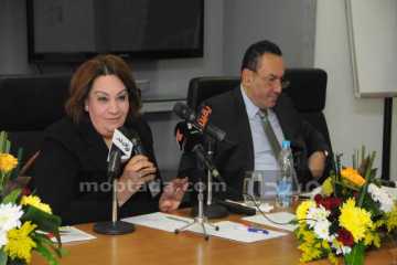ندوة المركز العربى للبحوث والدراسات برئاسة تهانى الجبالى 