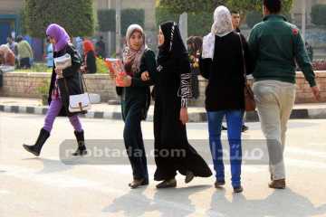 هدوء نسبى داخل جامعة القاهرة
