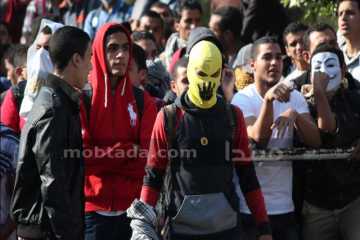 عنف طلبة الاخوان فى الجامعات
