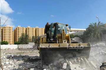 إزالة التعديات  بالإسكندرية