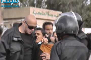 قوات الأمن تلقى القبض على أحد طلاب الجماعة الإرهابية