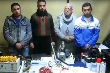 ضبط نجل البلتاجي وعدد من المتهمين وبحوزتهم مضبوطات