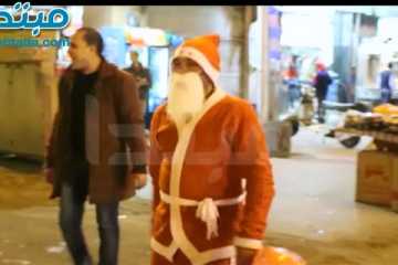 بابا نويل فى وسط البلد