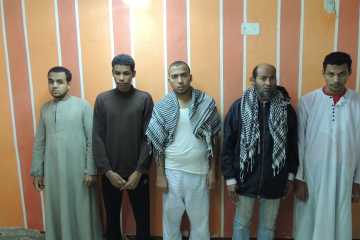 امن اسوان يتمكن من القبض على عناصر جماعه الاخوان التى تهدف الى تكدير الامن العام