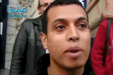  وقفة احتجاجية لصحفيي النبأ على سلالم نقابة الصحفيين  