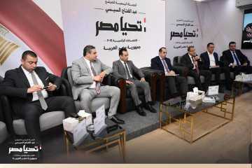 حملة المرشح عبد الفتاح السيسي تستقبل وفدًا للنقابة العامة للصحافة