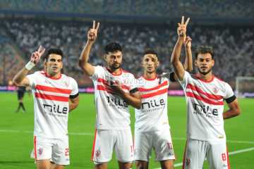 الزمالك يفوز على سموحة بخماسية