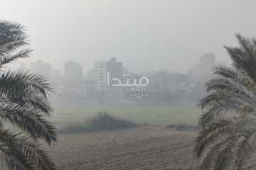 شبورة مائية كثيفة على القاهرة الكبرى