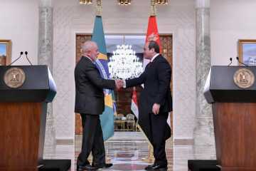 السيسي ونظيره البرازيلي يشهدان توقيع عدد من الاتفاقيات بين البلدين