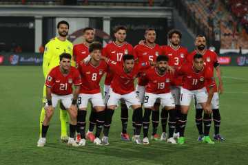 لقطات مميزة من الشوط الأول لمباراة منتخب مصر وبوركينا فاسو