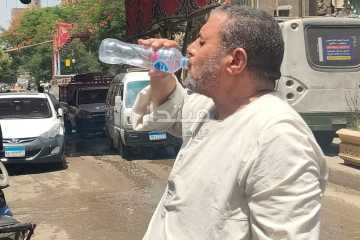 ارتفاع شديد في درجات الحرارة بشوارع القاهرة