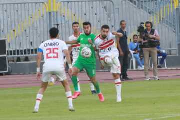 المصري البورسعيدي يفوز على الزمالك بهدفين في مباراة الفرص الضائعة