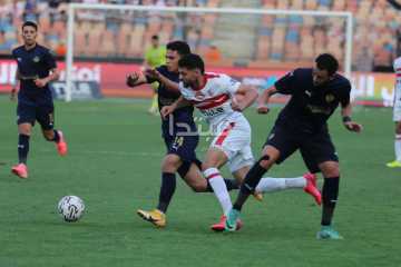 الزمالك يفوز على سيراميكا كليوباترا برباعية في الدوري