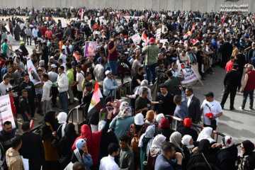 من العريش وبورسعيد.. المصريون يرفضون التهجير