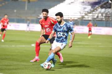 شوط أول سلبي بين بيراميدز والأهلي في الدوري