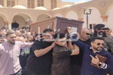 جنازة سليمان عيد بحضور نجوم الفن والرياضة