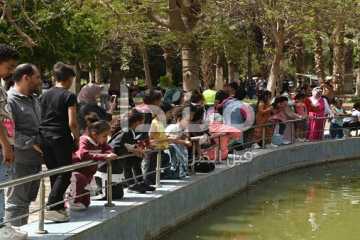 وسط الطبيعة.. حديقة الأسماك تستقبل الأسر والأطفال للاحتفال بشم النسيم