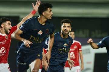 الأهلي ضد الزمالك.. فرحة حسام عبدالمجيد بالهدف الأول لـ الفارس الأبيض
