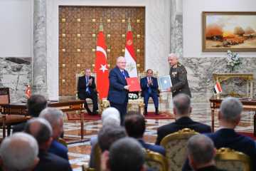 الرئيس السيسي وأردوغان يوقعان بيان مجلس التعاون المصري التركي