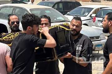 تشييع جثمان والدة إبراهيم سعيد من مسجد السيدة نفيسة