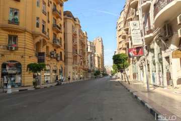 هدوء تام يسيطر على شوارع وسط البلد في أول أيام عيد الأضحى