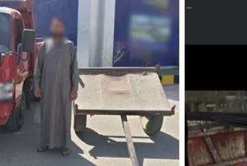 بسبب حمولة حديد.. ضبط سائق سيارة نقل بـ الشرقية