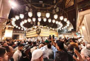 أجواء احتفال الليلة الكبيرة لـ «مولد الحسين»