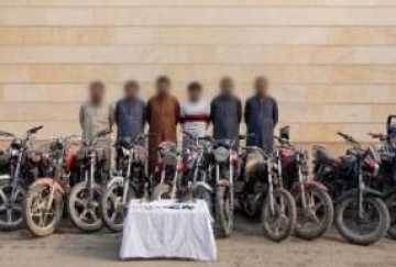 سقوط عصابة سرقة الدراجات النارية بالمنيا