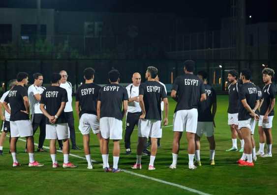منتخب مصر يواصل تدريباته استعدادًا لمباراة أنجولا.. وانضمام عبد المجيد (صور)