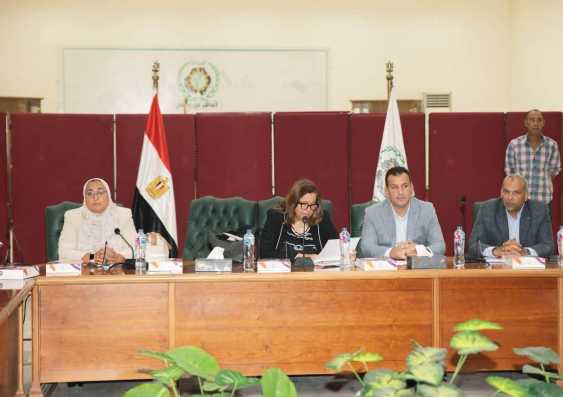 مي عبد الحميد تستعرض أمام وفد صيني تفاصيل مبادرة سكن لكل المصريين