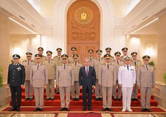 السيسي للقوات المسلحة: كنتم على قدر الأمانة والمسئولية وستبقون الحصن المنيع للوطن