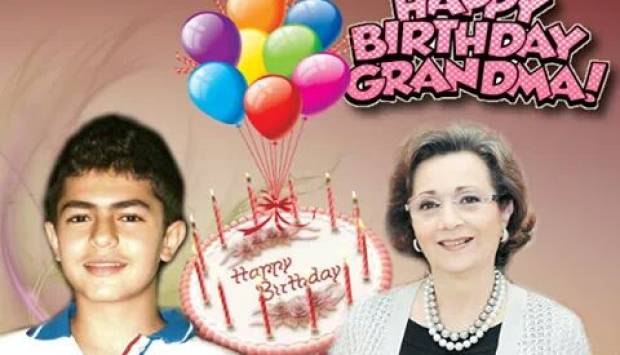 حفيد سوزان مبارك يهنئها بعيد ميلادها عبر فيس بوك مبتدا