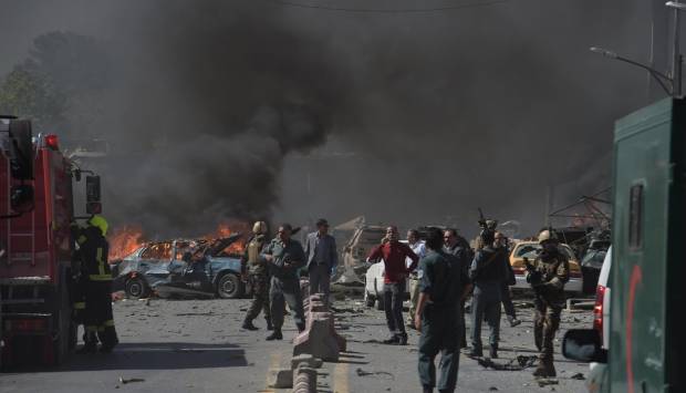 مصرع 3 أطفال إثر تفجير إرهابى فى أفغانستان   