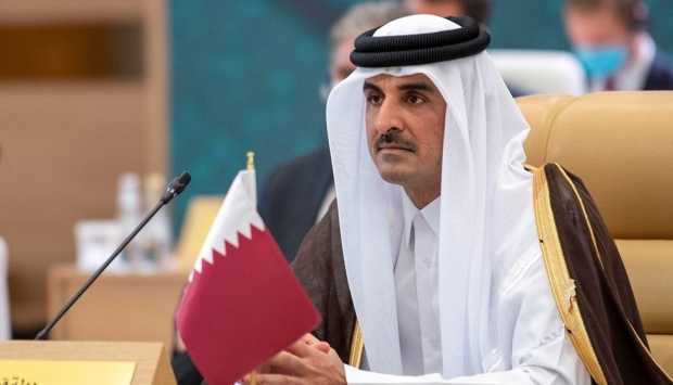 عاجل.. أمير قطر: ندعو العالم لدعم الشعب الفلسطيني حتى تحقيق العدالة 
