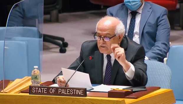 مندوب فلسطين للأمم المتحدة: الاستيطان في الضفة الغربية وصل لمستويات غير مسبوقة 