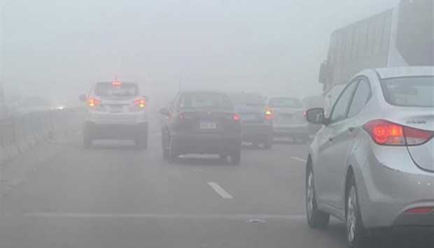 «صباحك ومطرحك».. إرشادات المرور خلال الشبورة المائية على الطرق 