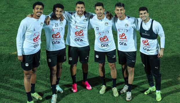 منتخب مصر يختتم استعداداته لمواجهة نيجيريا الودية 