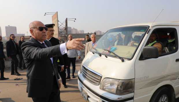 محافظ القاهرة: لن نسمح بعودة الإشغالات لمحيط موقف السلام النموذجي 