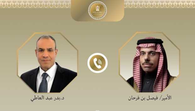 وزير الخارجية ونظيره السعودي يبحثان ترتيبات الاجتماع الأول لمجلس التنسيق الأعلى 