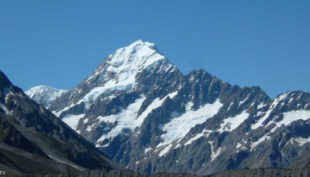 فقدان شخصين في تسلق جبال بنيوزيلندا 