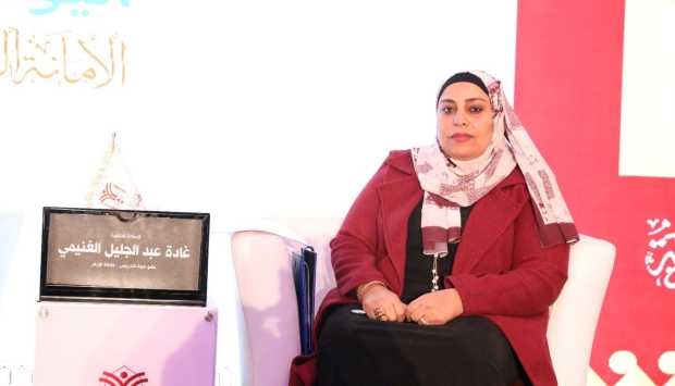 غادة الغنيمي في الندوة الدولية لـ«الإفتاء»: الفتوى خط الدفاع الأول لحماية الهوية الدينية 