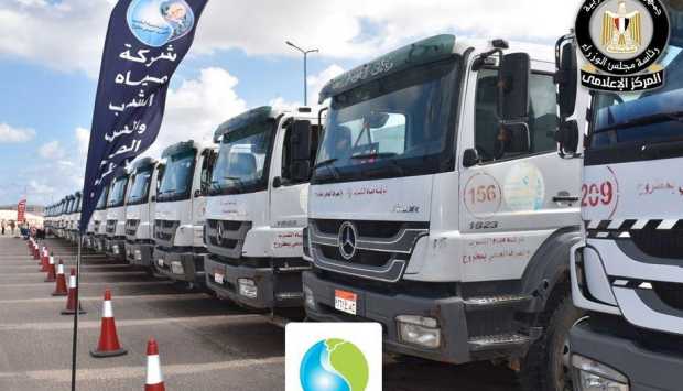مجلس الوزراء ينفي زيادة أسعار سيارات نقل المياه سواء بمحافظة مطروح 