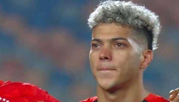 مصر ضد نيجيريا.. رسالة عاجلة من إمام عاشور بعد بكائه أثناء النشيد الوطني (صورة) 