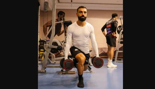 بالصور.. منتخب مصر يخوض تدريبات استشفائية بالجيم 