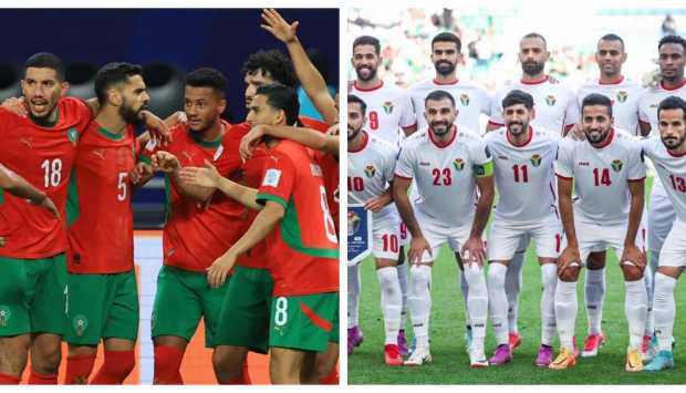 الأردن يبحث عن لقب أول في كأس العرب أمام المغرب 