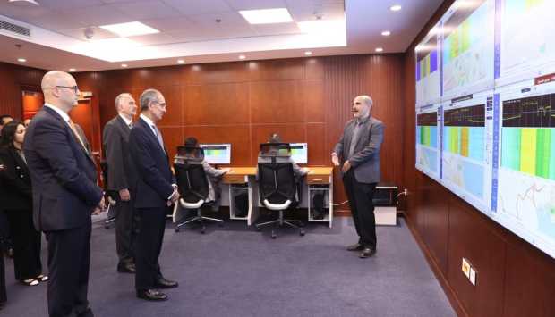 وزير الاتصالات يفتتح مقر مركز مراقبة الطيف الترددي بالجيزة 