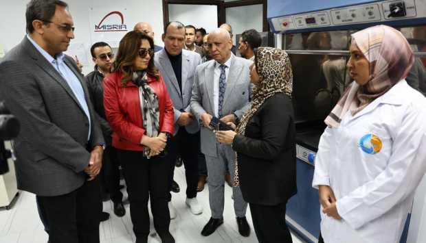 بتكلفة 400 مليون جنيه.. وزيرة التنمية المحلية تفتتح محطة معالجة الصرف الصحي بقنا 